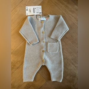 NWT Newborn Zara knit jumpsuit (0-1)
